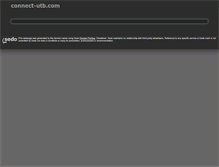 Tablet Screenshot of old.connect-utb.com